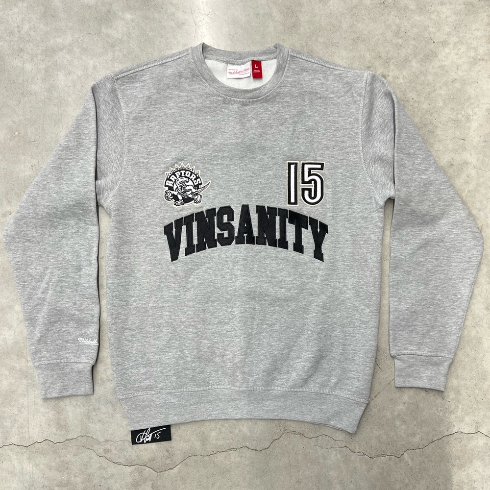 🏀 Toronto Raptors Vince Carter #15 Crewneck | Mitchell & Ness | Large
